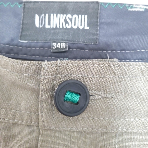 Linksoul Boarderwalker Khaki Pants Size 34 Regular - Picture 8 of 11